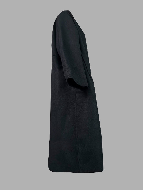 Long-Sleeve Relaxed Coat