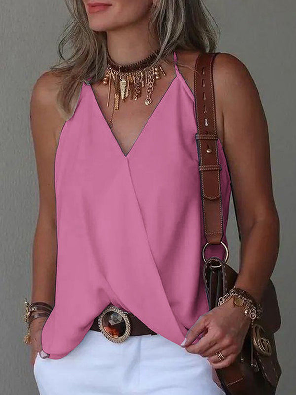 Sleeveless Relaxed Vest