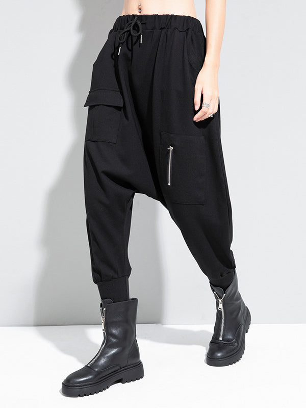 Harem Elastic Pants