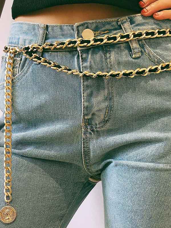 Geometric Waist Chain