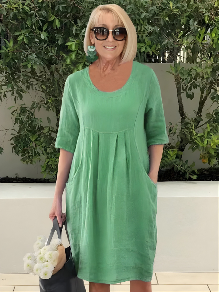 Elicia | Relaxed Fit Dress with Pockets