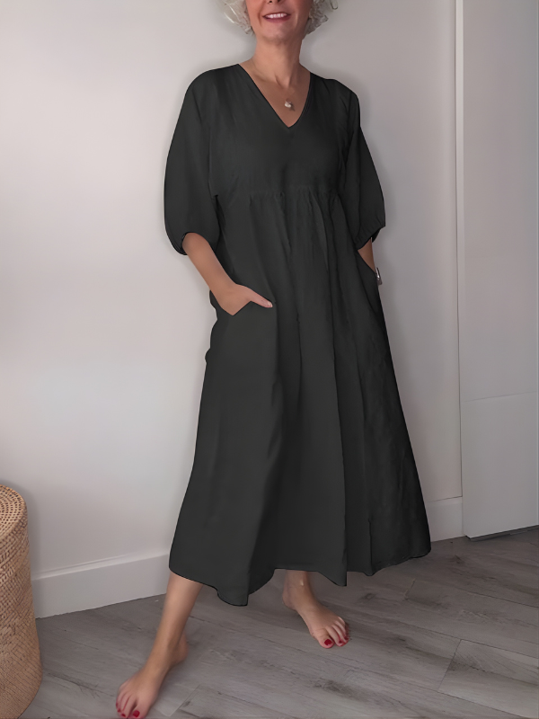 Daisy | V-Neck Maxi Dress