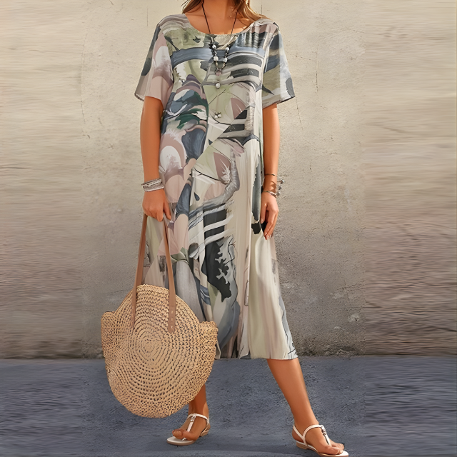Heather | Floral Dress