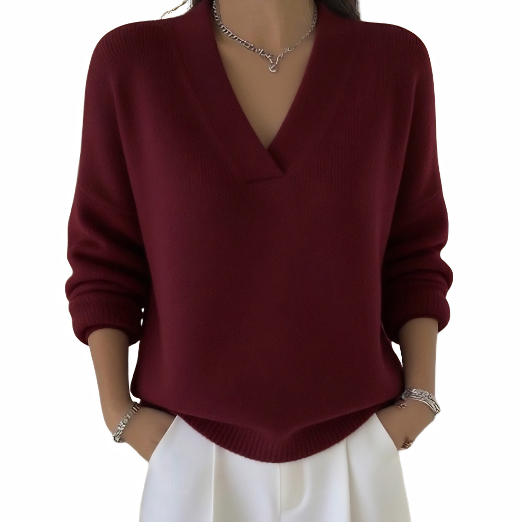 Maggie | V-Neck Jumper