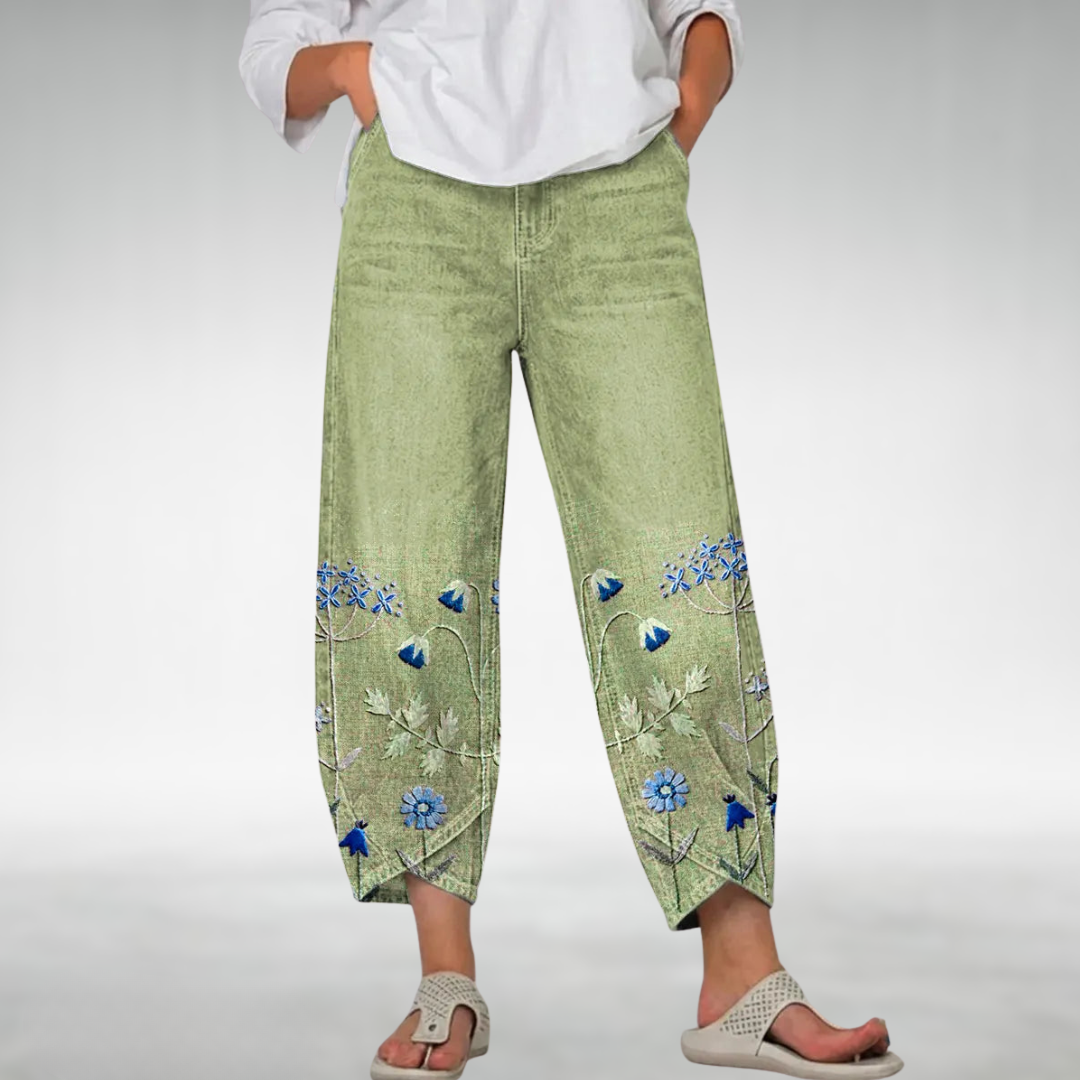 Everlee | Floral Pattern Pants