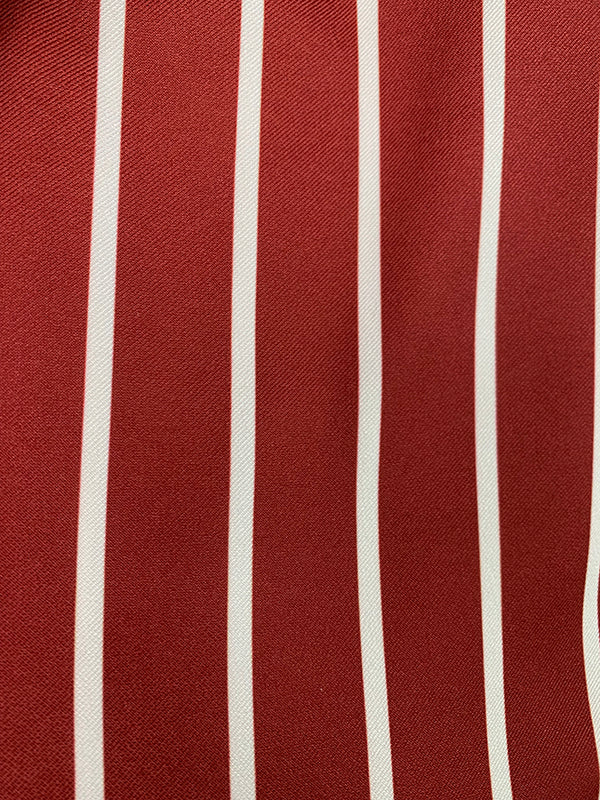 Striped Wide-Leg Relaxed Pants