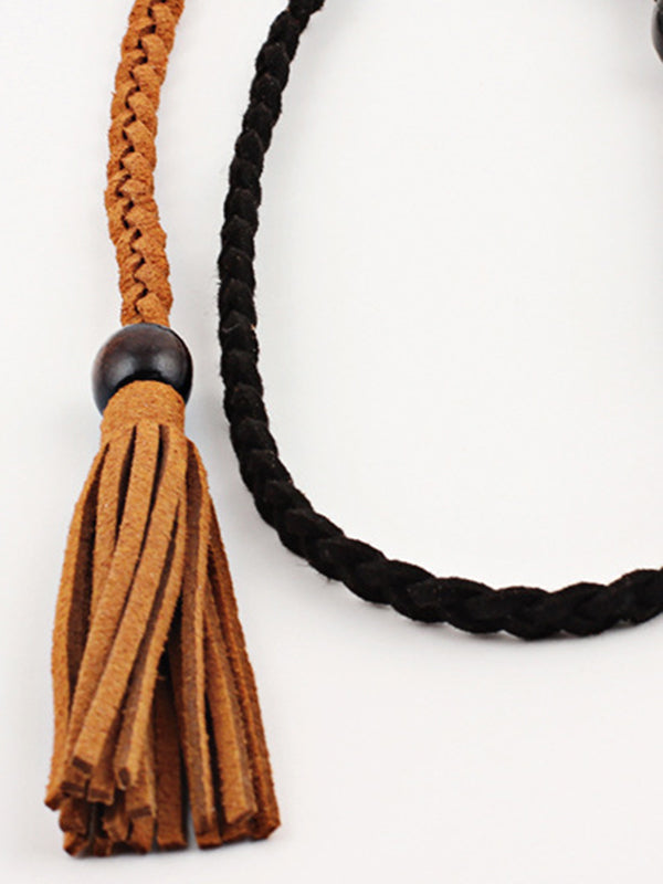 Fringe Woven Belt