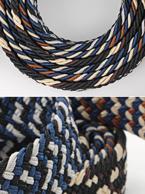 Woven Contrast Belt