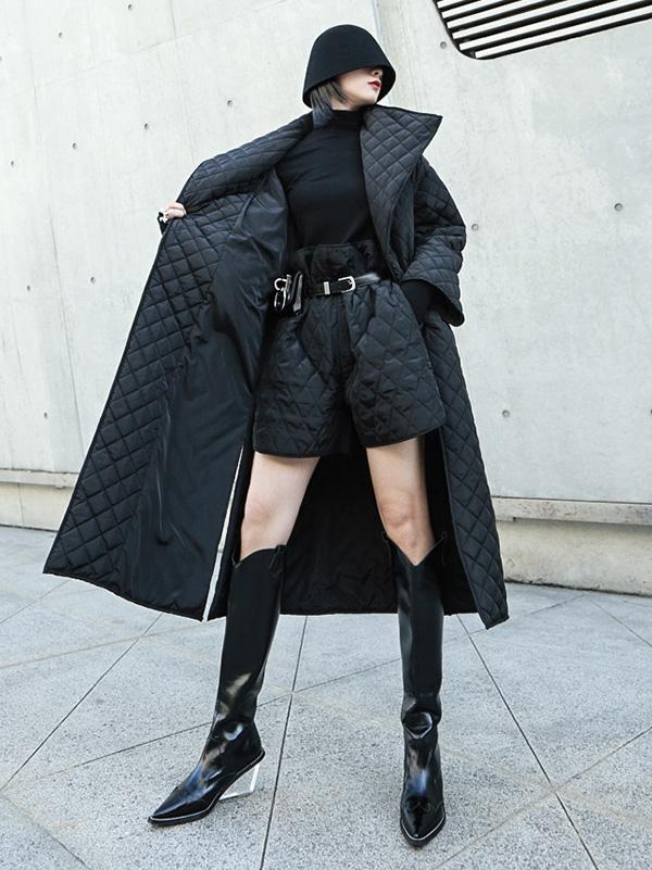 Side-Split Coat