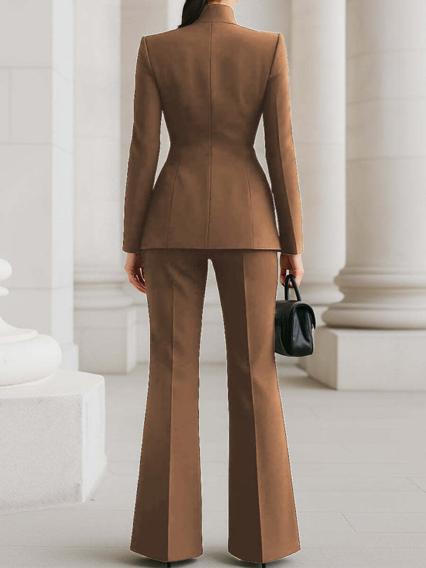 Wide-Leg High-Waist Pants
