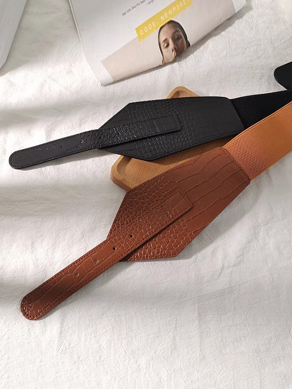 Buckle Geometric Belt