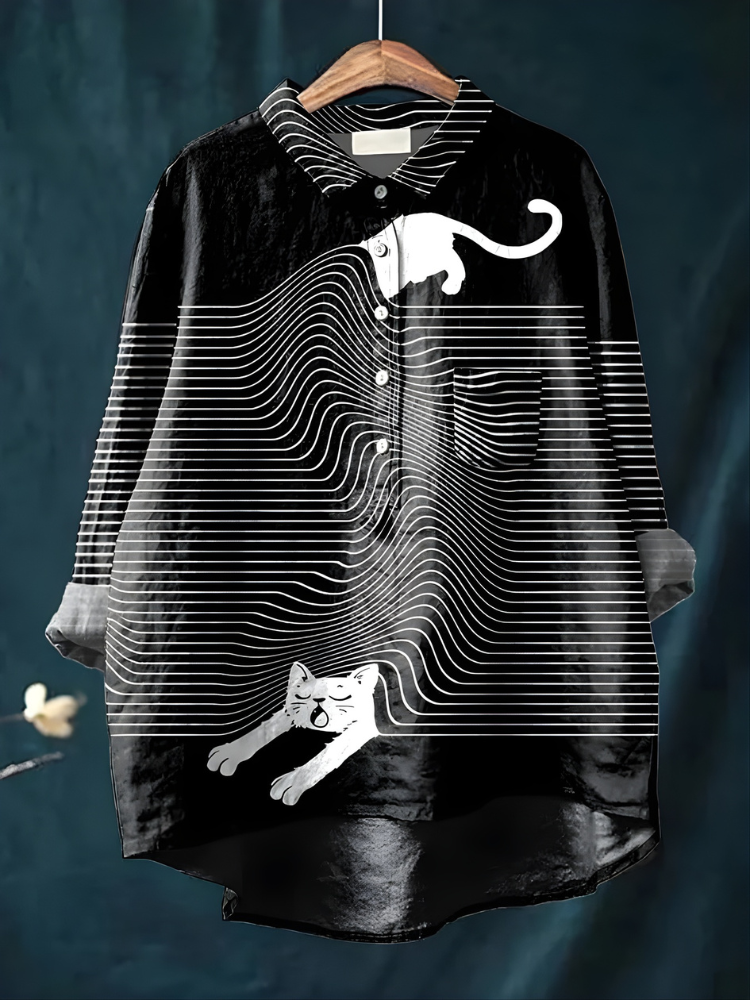 Tresha | Playful Print Blouse