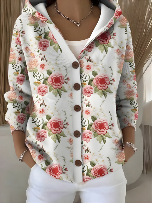 Gillian | Artistic Warm Long Cardigan