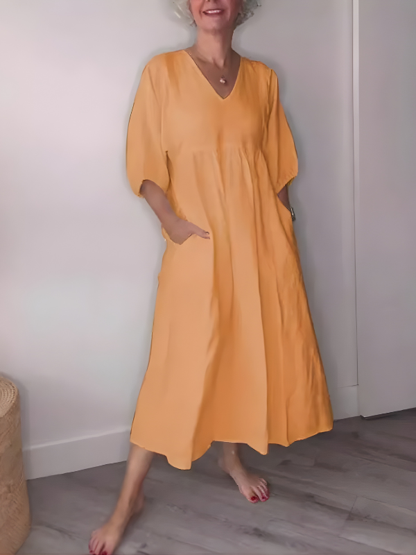 Daisy | V-Neck Maxi Dress