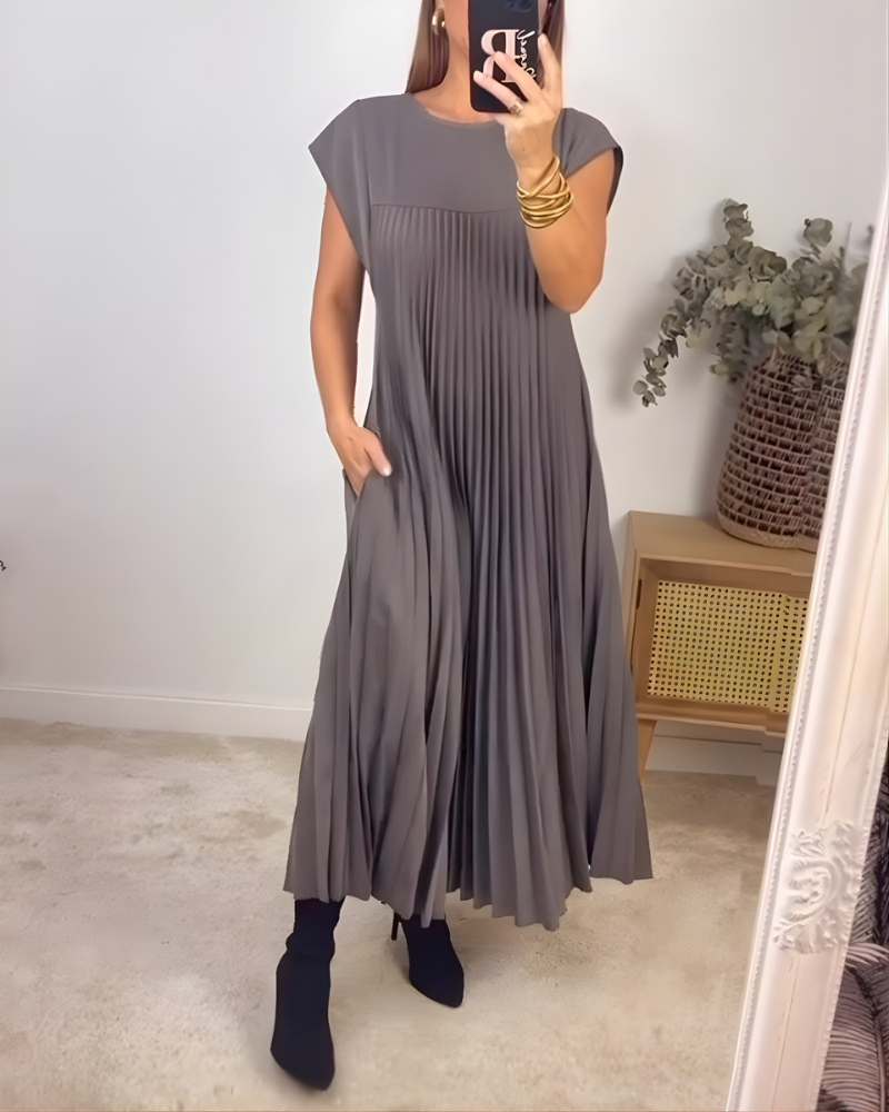 Callista | Pleated Dress