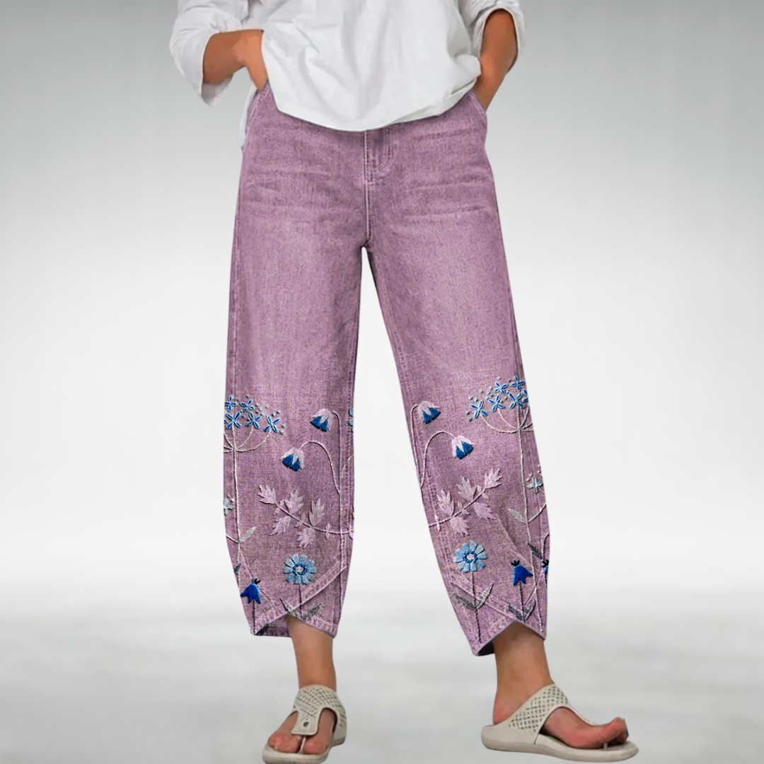 Everlee | Floral Pattern Pants