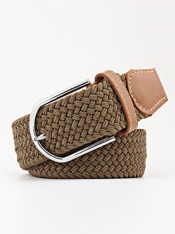 Woven Contrast Belt