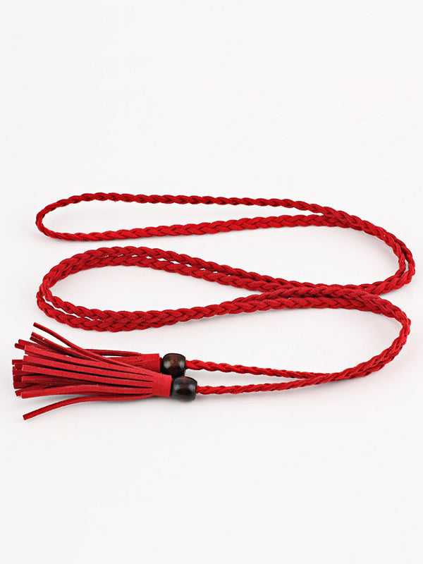Fringe Woven Belt