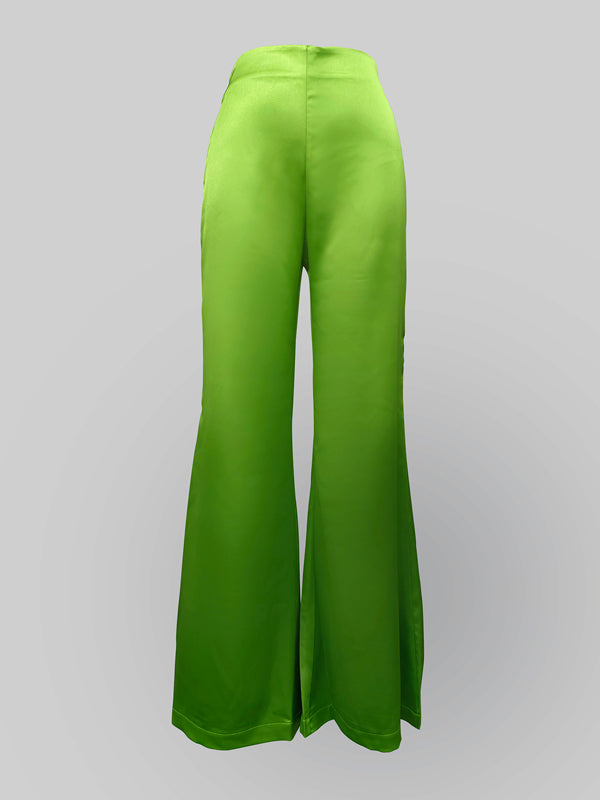 Wide-Leg High-Waist Pants
