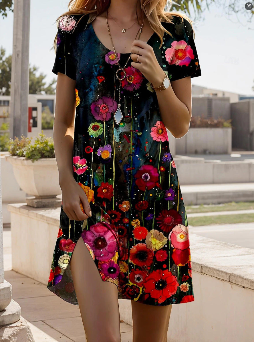Reese | Trendy Ethnic Printed Summer Dress