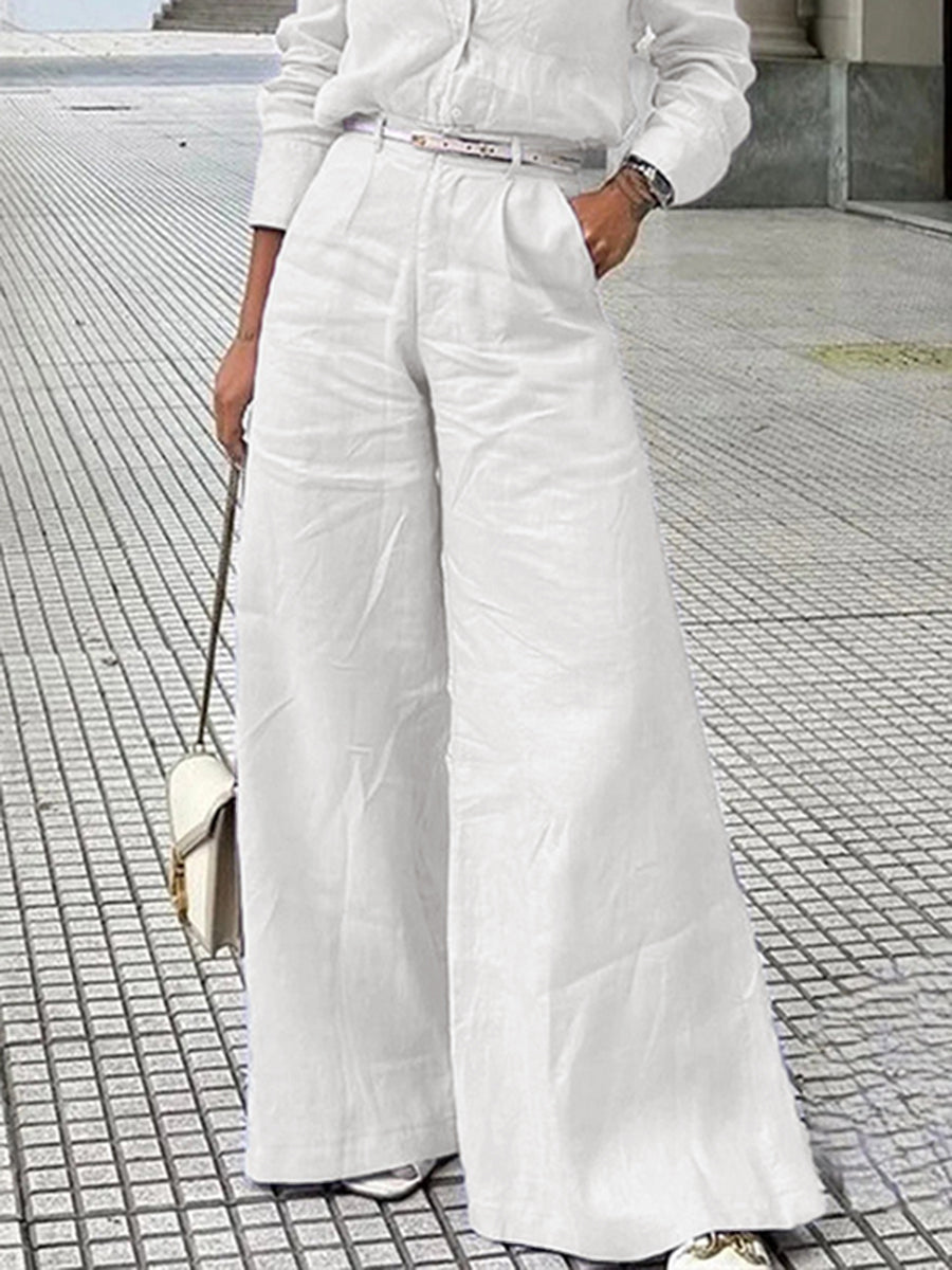 High-Waist Relaxed Pants