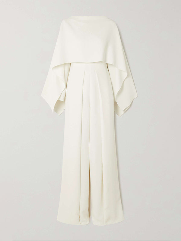 Zip Long-Sleeve Jumpsuit