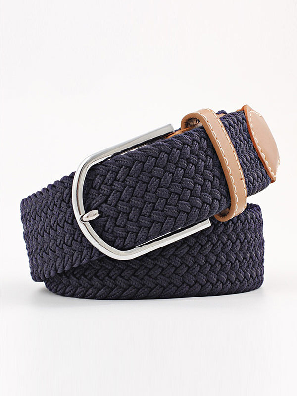 Woven Contrast Belt