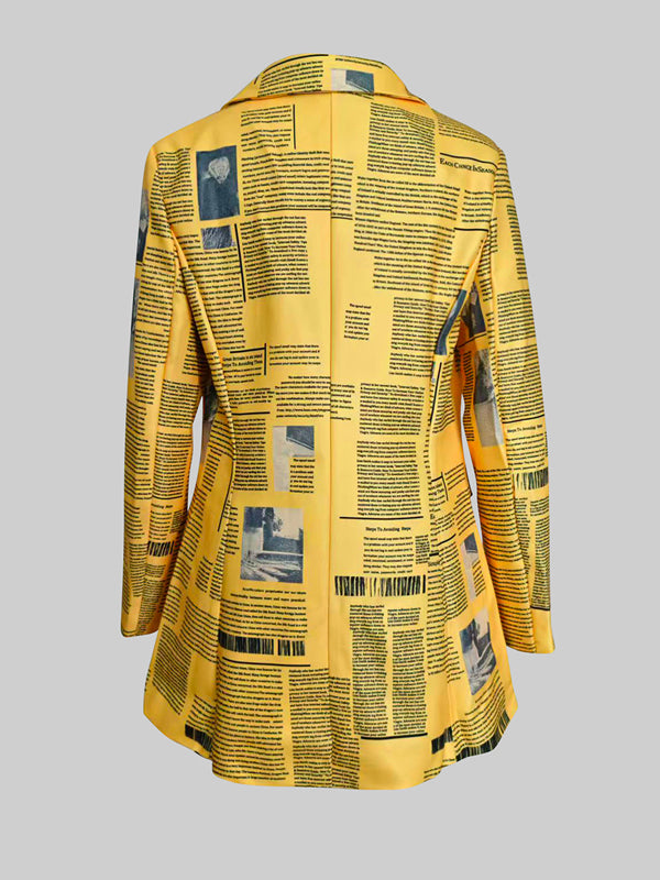 Long-Sleeve Blazer