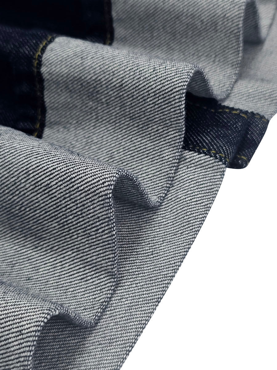 Pleated Button-Detail Sleeveless Relaxed Vest