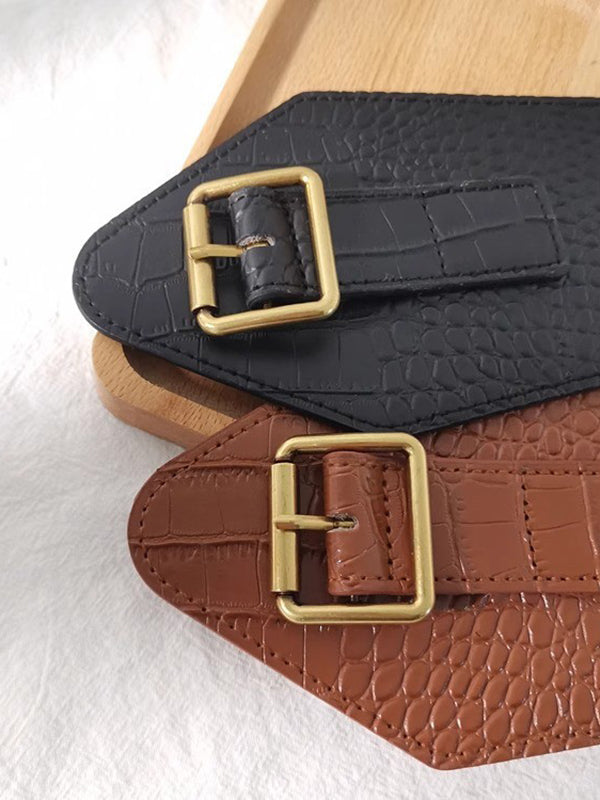 Buckle Geometric Belt