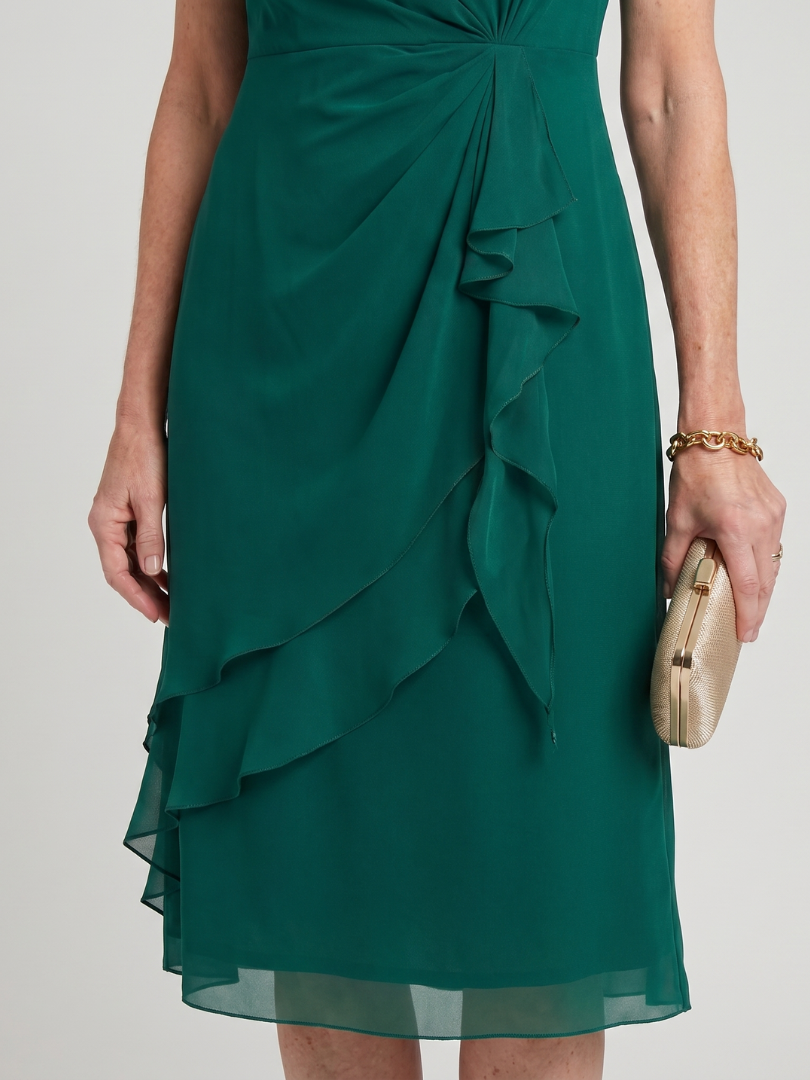 Blake | Chiffon Draped Dress