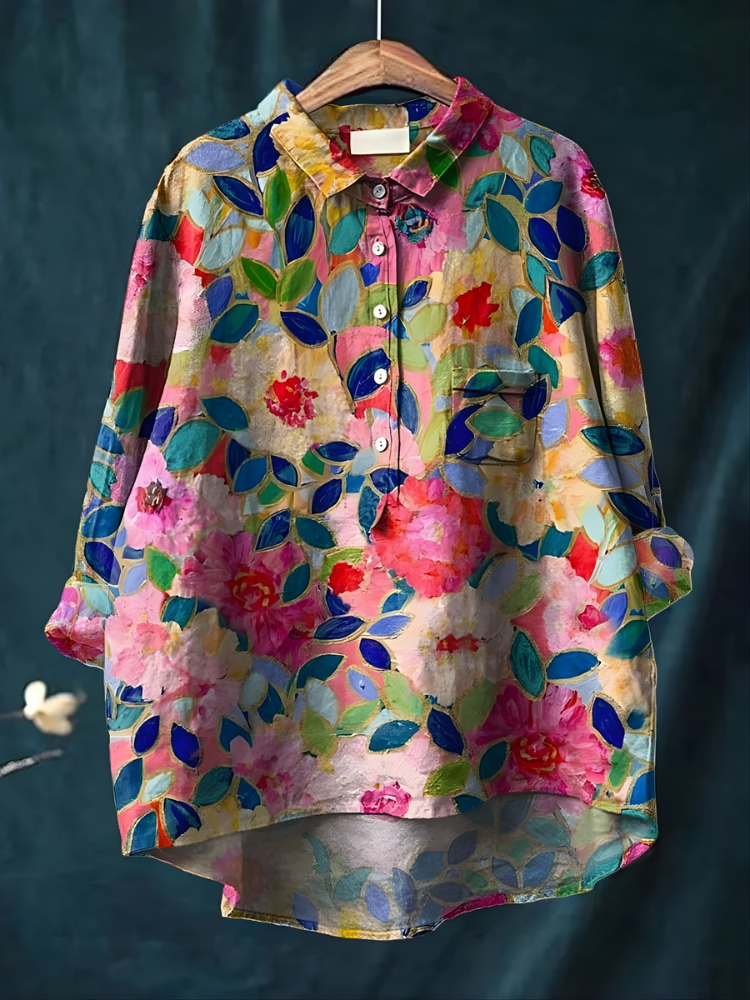 Tresha | Playful Print Blouse