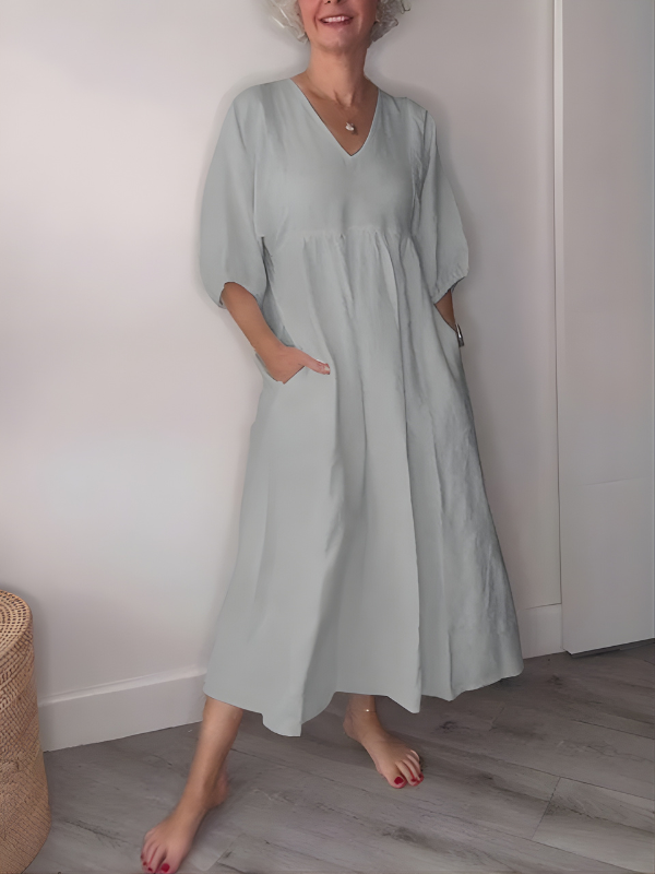 Daisy | V-Neck Maxi Dress