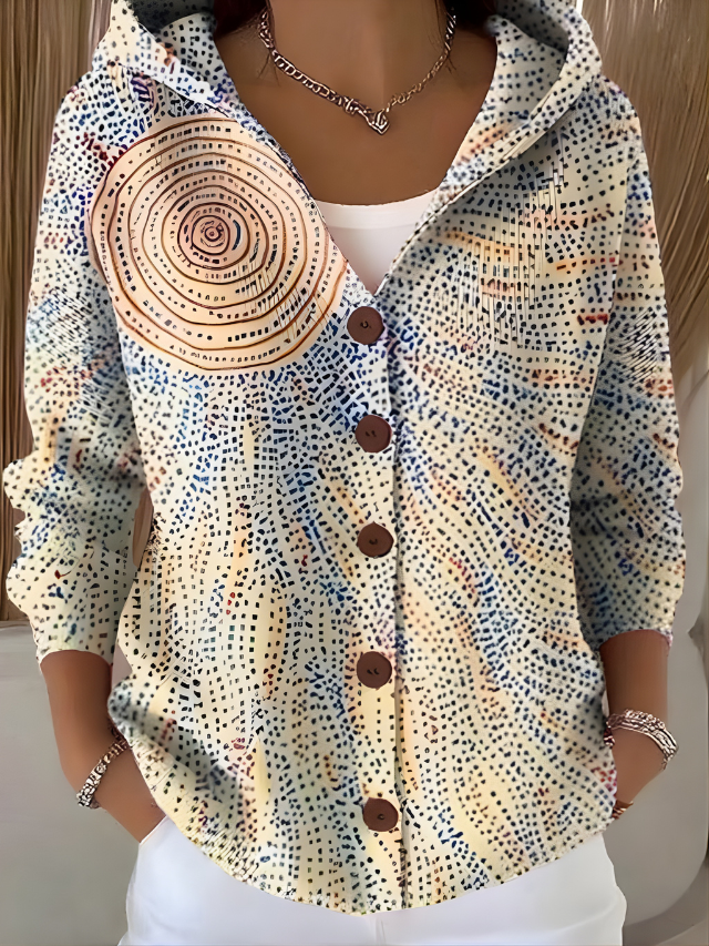 Gillian | Artistic Warm Long Cardigan