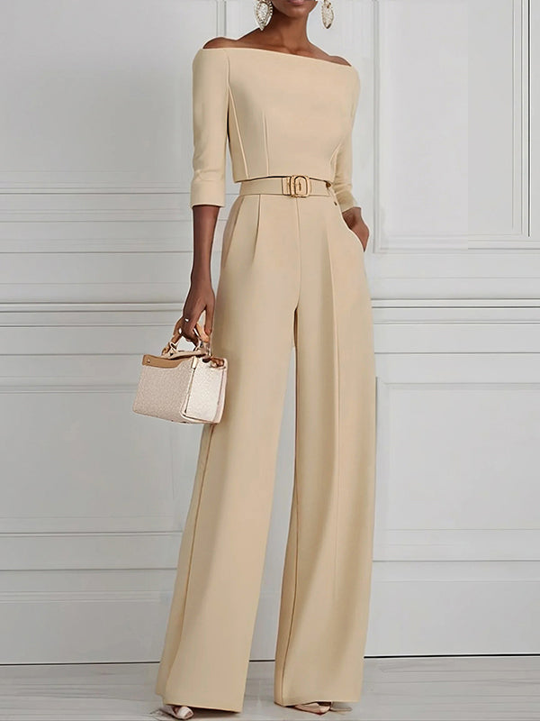 High-Waist Pleated Pants