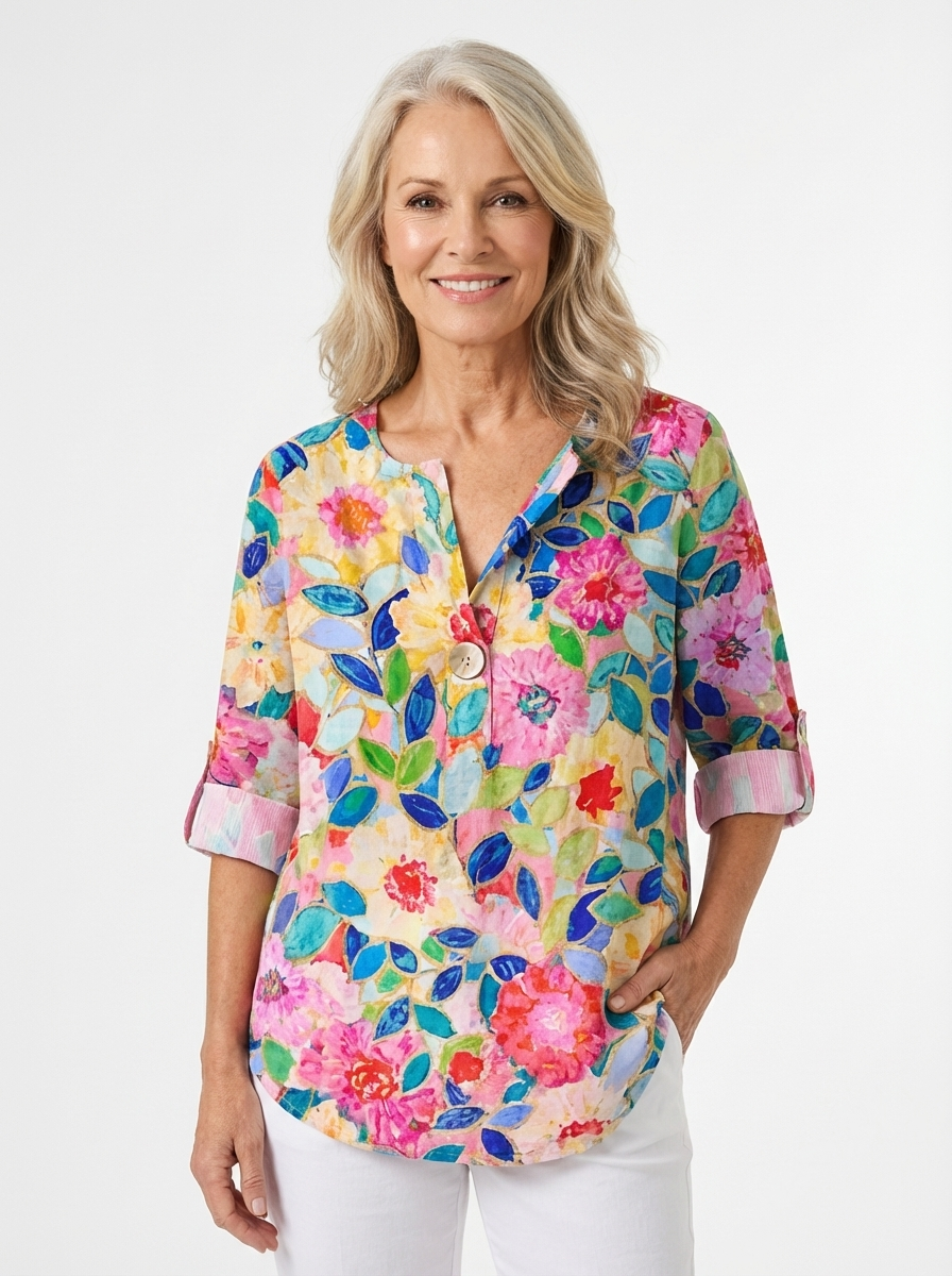 Aaliyah | Floral Print Blouse