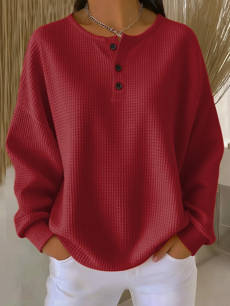 Bristol | Waffle Knit Henley