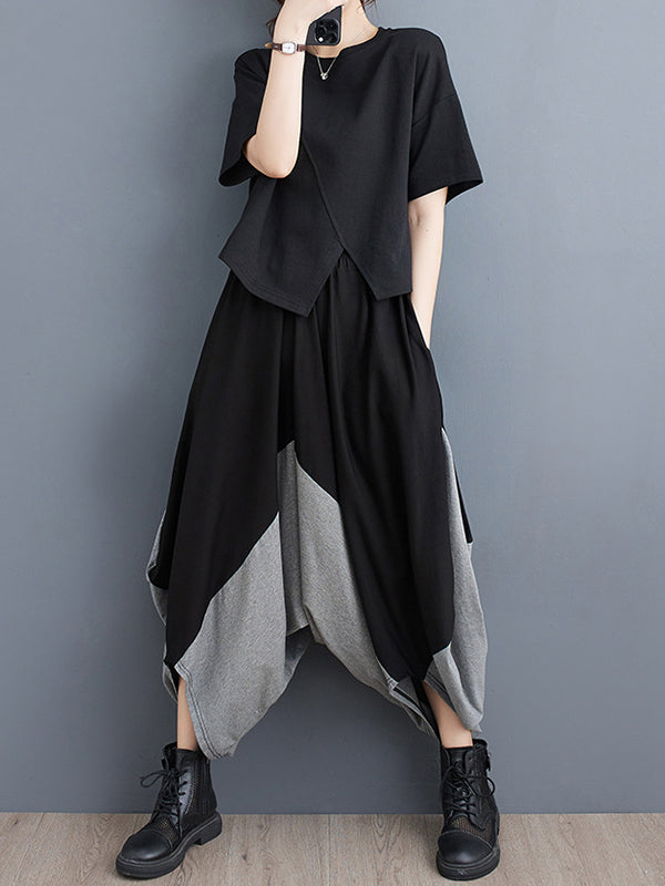 Harem Asymmetric Pants
