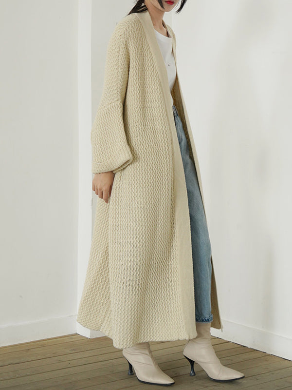 Knit Oversized Relaxed Cardigan