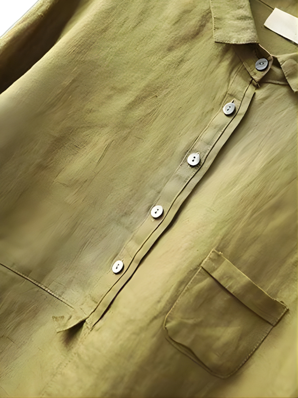 Stella | Linen Long Sleeve Shirt