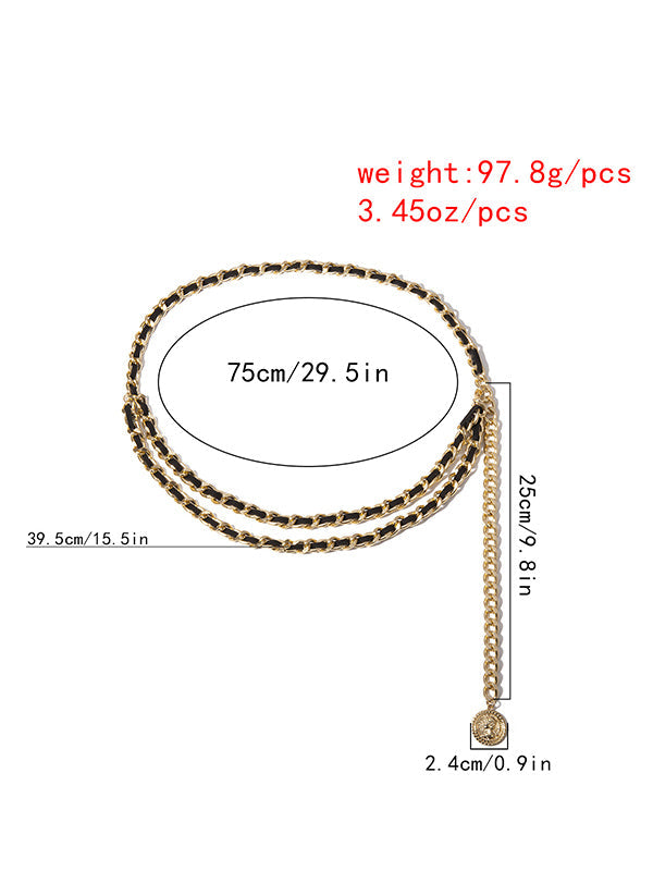 Geometric Waist Chain
