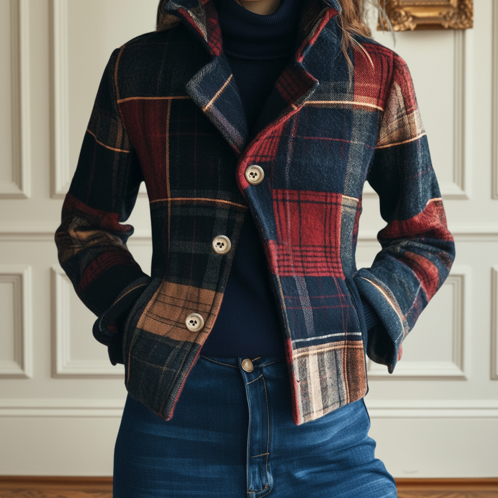 Ruby | Plaid Jacket