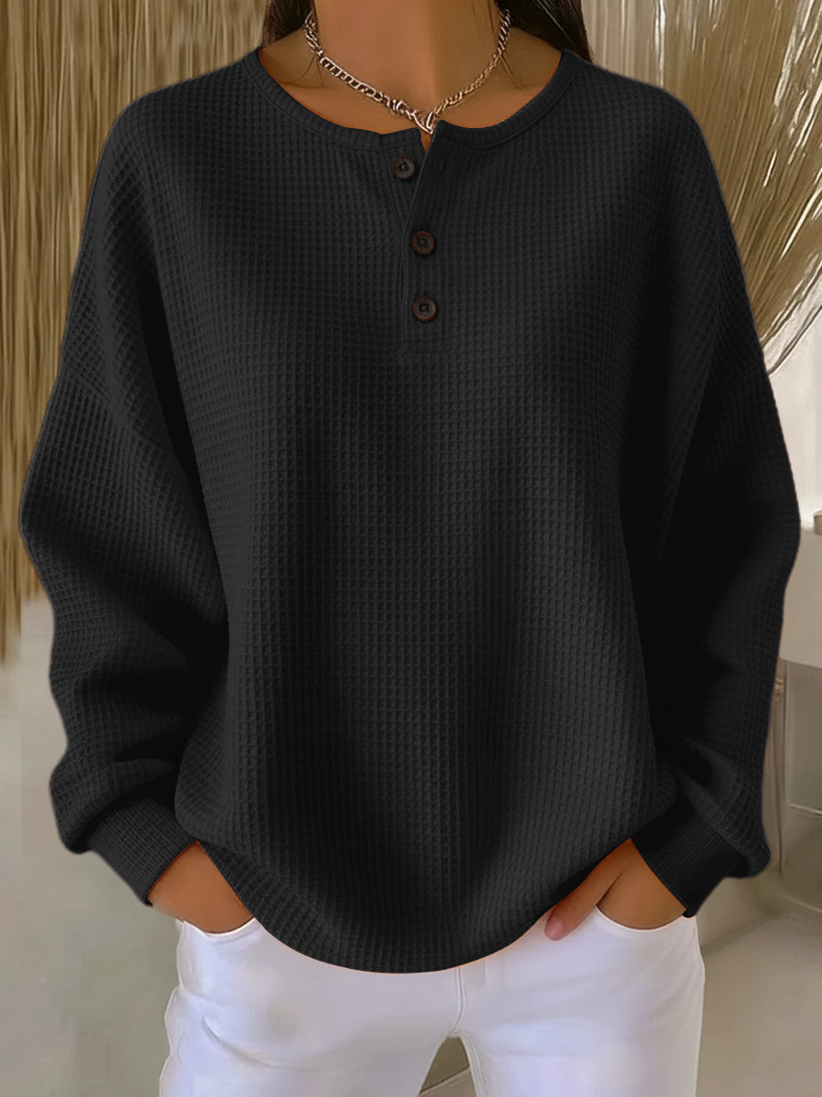 Bristol | Waffle Knit Henley