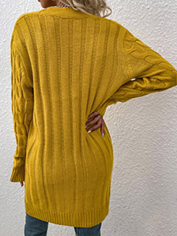 Button-Detail Relaxed Cardigan
