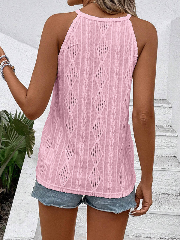 Sleeveless Relaxed Vest