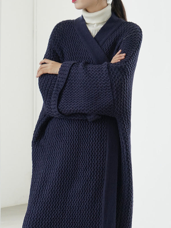 Knit Oversized Relaxed Cardigan