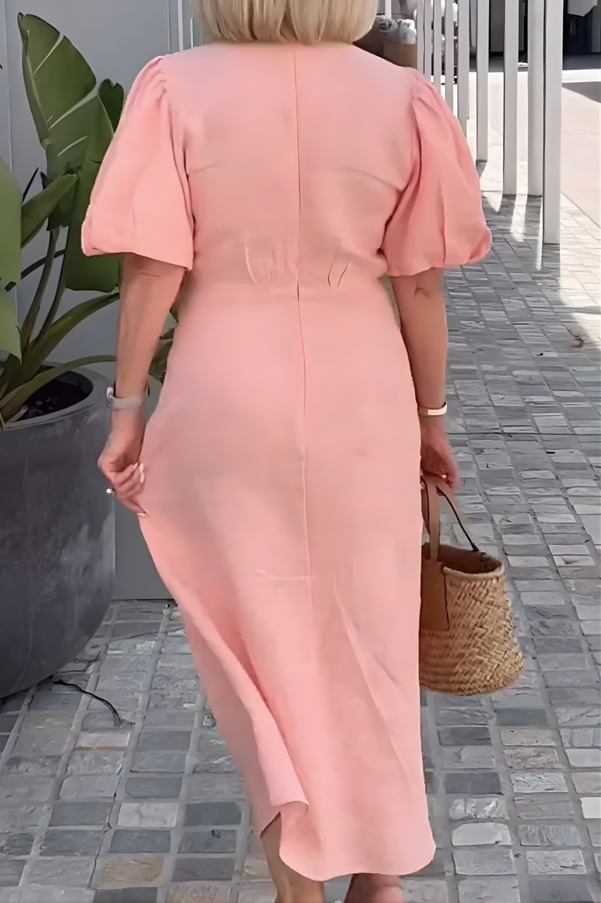 Siena | V-Neck Sleeve Dress
