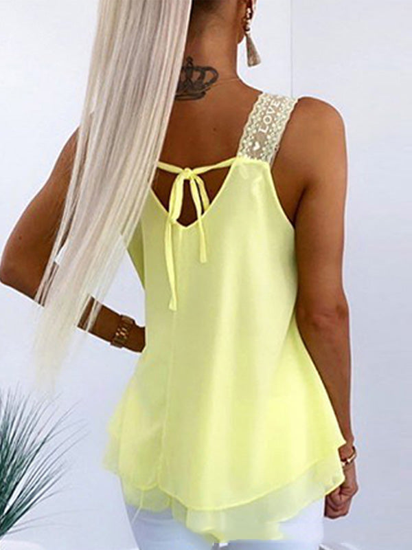 Sleeveless Relaxed Vest