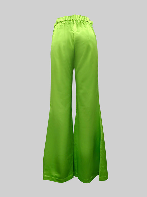 Wide-Leg High-Waist Pants