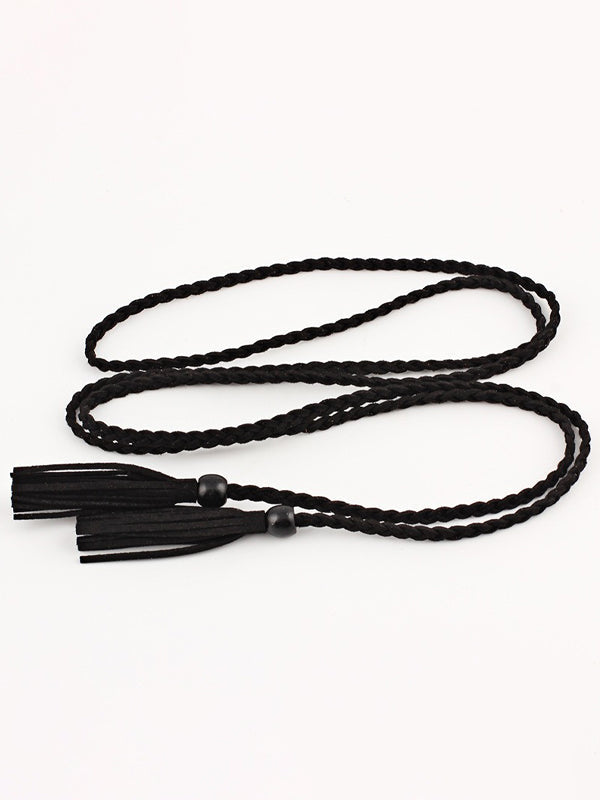 Fringe Woven Belt